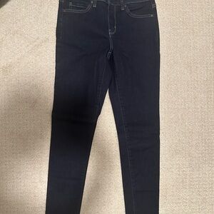 Uniqlo Black Skinny Jeans Sleek Fit